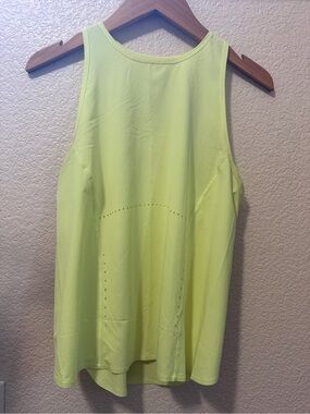 lululemon athletica High-Neck Performance Tank - Neon Lime